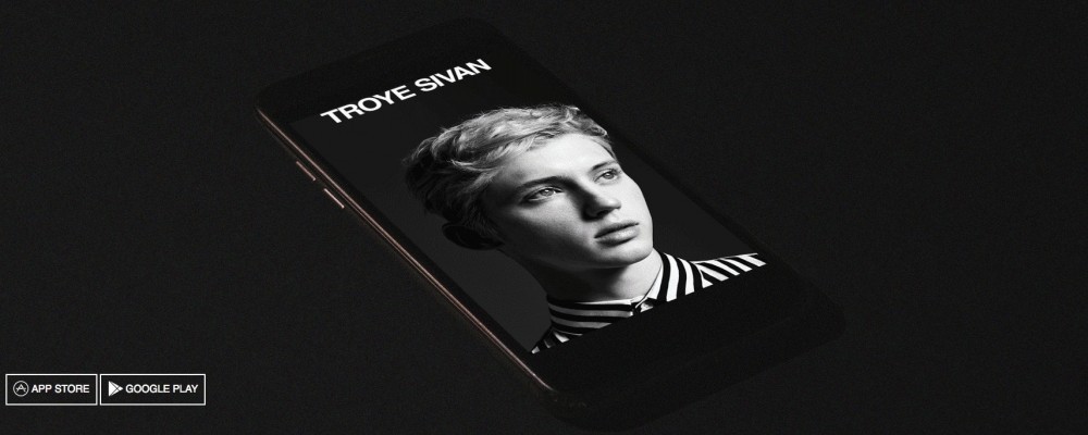 Troye Sivan Community App Screenshot