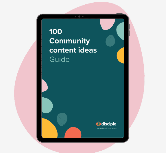 100 Community content ideas
